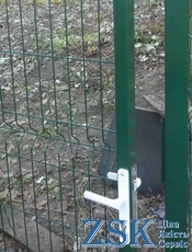 Калитка стандарт с замком