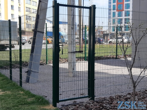 хвіртка з сітки лайт 2м