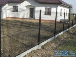 ЭКО секция 1,48х2,5м 3мм забор сетчатый секционный. Секционный забор -  высокое качество. Сетка на забор цена производителя на складе ЗСК. Серия эко колор с полимерным покрытием – секции на забор Украина