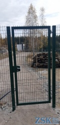 2,4 m spawany netto brama