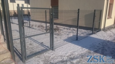 Графитовый цвет ограждения