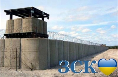фортификация из габиона 2м