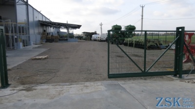 ворота для склада откатные