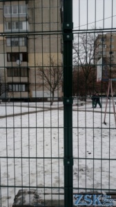 секция ограждения для спортивных площадок пром