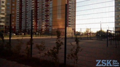 ограждение спортивной площадки