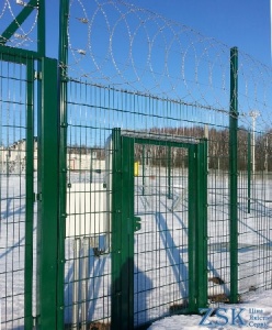 забор из сварной сетки