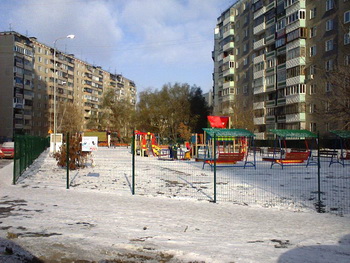 Забор для детской площадки Забор для детской площадки